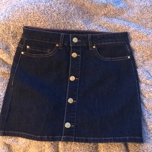 Kate spade jean skirt